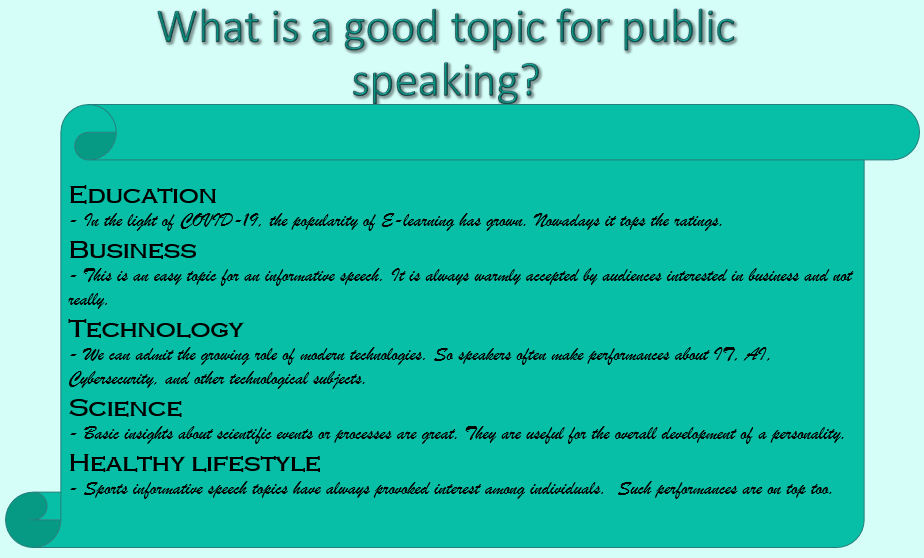 💄 Easy public speaking topics. Best Public Speaking Topics. 2022-11-17